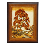 0063709/20*26см  Картина (янтарная крошка)  "ПЕЙЗАЖ" № 19