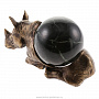Бронзовая статуэтка "Носорог с шаром", фотография 6. Интернет-магазин ЛАВКА ПОДАРКОВ
