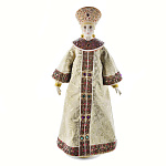0030021  КУКЛА "МАРИЯ " Авт.работа 60см. ручн.роспись,ручн.вышивка