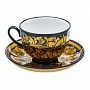 Чайный сервиз на 6 персон "Кудрина". Хохлома, фотография 4. Интернет-магазин ЛАВКА ПОДАРКОВ