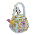 0073533/в цвете Гжель Чайник "СУМОЧКА" Авт. Тарыгин М. В.