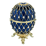 200057/РС-0557Р-11 Традиции ФАБЕРЖЕ ЯЙЦО пасх."СЕТКА" резное 