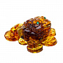 Янтарная статуэтка "Жаба денежная", фотография 4. Интернет-магазин ЛАВКА ПОДАРКОВ