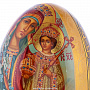 Яйцо пасхальное на подставке "Богоматерь Неувядаемый цвет", фотография 4. Интернет-магазин ЛАВКА ПОДАРКОВ
