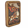 Икона "Чудо Св.Георгия о змие" 15 х 20 см, фотография 1. Интернет-магазин ЛАВКА ПОДАРКОВ