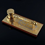 0016191/ЛТ Златоуст МОЛОТОК Судейский позолоченный, в П/У 