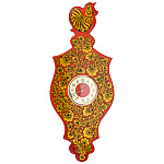 0021010 Хохлома ЧАСЫ "Самовар"63*38 см