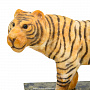 Скульптура из натурального камня "Тигр". Ангидрит, змеевик, фотография 3. Интернет-магазин ЛАВКА ПОДАРКОВ