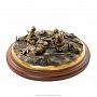 Бронзовая статуэтка "Охотники на Привале", фотография 4. Интернет-магазин ЛАВКА ПОДАРКОВ