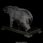 Скульптура из натурального камня "Медведь". Стеатит, фотография 3. Интернет-магазин ЛАВКА ПОДАРКОВ