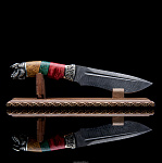 Нож сувенирный "Бык" на подставке
