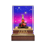 Статуэтка из янтаря и бронзы "Знак Зодиака Дева"