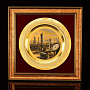 Декоративная тарелка-панно в раме "Нефть". Златоуст 33 х 33 см, фотография 2. Интернет-магазин ЛАВКА ПОДАРКОВ