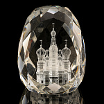  Лазерная графика "МОСКВА" овал 8*6,5 см