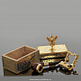 Курительный набор (трубка, подставка, табакерка) Златоуст, фотография 2. Интернет-магазин ЛАВКА ПОДАРКОВ