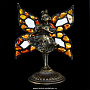 Янтарь природный скульптура "Бабочка", фотография 1. Интернет-магазин ЛАВКА ПОДАРКОВ