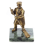 25335 Бронза Скульптура "Дворник"