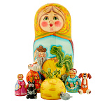 Матрешка "Репка" 8 мест