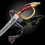 0069749 Оружие сувенирное ШАШКА "АБОРДАЖНАЯ" , 95Х18, никель