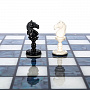 Шахматы с перламутром и фигурами из кости 45х45 см, фотография 3. Интернет-магазин ЛАВКА ПОДАРКОВ
