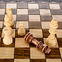 Шахматы деревянные резные, фотография 6. Интернет-магазин ЛАВКА ПОДАРКОВ