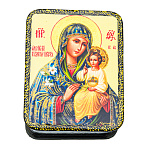 Шкатулка "Божья Матерь Неувядаемый цвет"