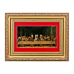 Картина на сусальном золоте "Тайная вечеря" 40х50 см