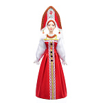 0042252 Кукла "Традиционный девичий праздничный костюм Россия"0533/014