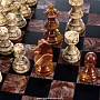 Шахматы из натурального камня 31х31 см, фотография 6. Интернет-магазин ЛАВКА ПОДАРКОВ