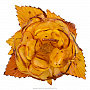 Сувенир из янтаря "Роза в вазе" 19,5 см, фотография 3. Интернет-магазин ЛАВКА ПОДАРКОВ