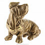 Скульптура интерьерная "Собака такса в кепке", фотография 2. Интернет-магазин ЛАВКА ПОДАРКОВ