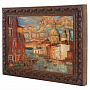 Панно из дерева "Венеция" 80х59 см, фотография 1. Интернет-магазин ЛАВКА ПОДАРКОВ