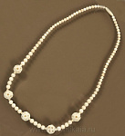 23812 Изделия из кости Бусы с ажурными шарами Бивень мамонта, Л339