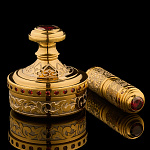 Подарочный набор руководителя с печатью и флешкой "Герб РФ". Златоуст