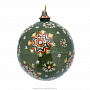 Новогодний елочный шар с росписью "Снегирь", фотография 3. Интернет-магазин ЛАВКА ПОДАРКОВ