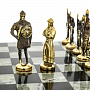 Шахматы из камня с бронзовыми фигурами "Русские" 36х36 см, фотография 6. Интернет-магазин ЛАВКА ПОДАРКОВ