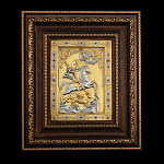 0080787 Златоуст ИКОНА "Георгий Победоносец" (П/У) 26*31см