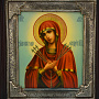 Икона в киоте "Божья Матерь Умягчение злых сердец" 44х48 см, фотография 2. Интернет-магазин ЛАВКА ПОДАРКОВ