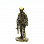 Бронзовая статуэтка "Пехотинец", фотография 1. Интернет-магазин ЛАВКА ПОДАРКОВ