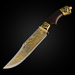  Златоуст Оружие сувенирное НОЖ "ВОЛКОДАВ" 