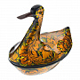 Деревянная шкатулка детская "Уточка" Хохлома, фотография 3. Интернет-магазин ЛАВКА ПОДАРКОВ