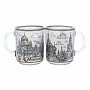 Набор кружек 200 мл "Москва", фотография 5. Интернет-магазин ЛАВКА ПОДАРКОВ