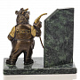 Бронзовая статуэтка "Бензозаправка Лукойл", фотография 4. Интернет-магазин ЛАВКА ПОДАРКОВ