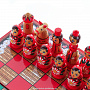Шахматы дорожные "Ромашки" 30х30 см, фотография 5. Интернет-магазин ЛАВКА ПОДАРКОВ