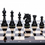 Подарочные шахматы VIP-класса с фигурами ручной работы 48х48 см, фотография 3. Интернет-магазин ЛАВКА ПОДАРКОВ