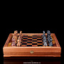 Шахматы из натурального камня "Американские", фотография 1. Интернет-магазин ЛАВКА ПОДАРКОВ