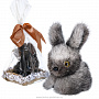 Игрушка из меха норки "Кролик", фотография 2. Интернет-магазин ЛАВКА ПОДАРКОВ