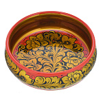 100389 Хохлома ЧАШКА "КУДРИНА" на красном  80*200  в/кат 33190080200