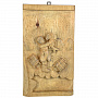 Деревянное резное панно "Емеля" 40х23 см, фотография 3. Интернет-магазин ЛАВКА ПОДАРКОВ