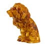 Статуэтка из янтаря "Лев", фотография 5. Интернет-магазин ЛАВКА ПОДАРКОВ